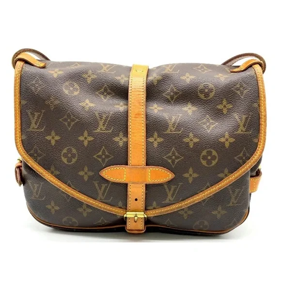 💎 GORGEOUS 💎Authentic Louis Vuitton crossbody SAUMUR pm - Picture 4 of 12